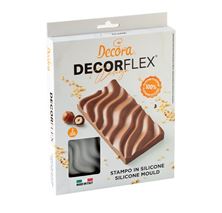 Picture of SILICONE MOULD CHOCOLATE BAR DUNE 17,2 X 20,7 X 2 H CM CAV.
